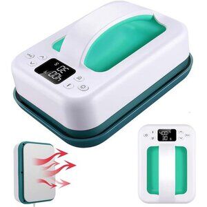 Legooin Heat Press Machine for T-Shirts, 7" × 5" Portable Fast Heat-up Mini Easy